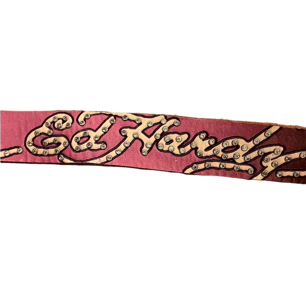 Y2K Vintage Authentic ED HARDY BY CHRISTIAN AUDIGIER Belt size Medium. - Picture 7 of 7